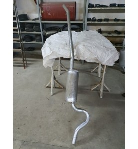 Marmitta Silenziatore Centrale Scarico Fiat 132 Diesel 2.0 - 2.5 - Central Exhaust System Fiat 132 Diesel