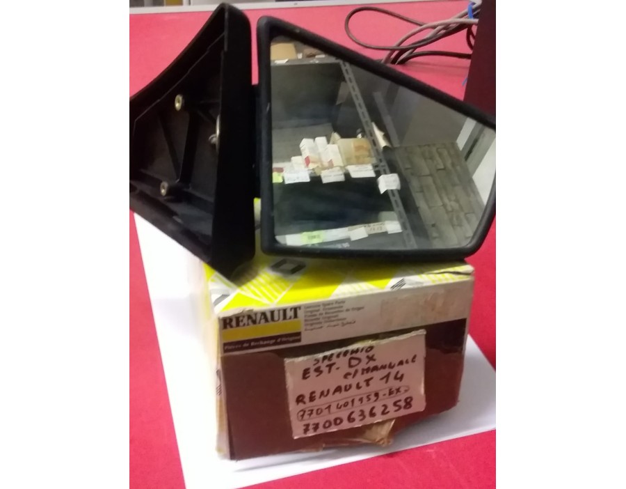 SPECCHIO ORIGINALE ESTERNO DESTRO RENAULT 14
