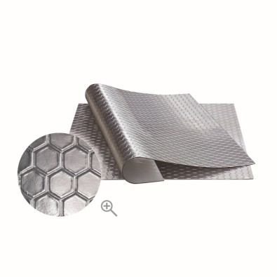 SAMOPRZYLEPNA MATA GUSZCA 50 X 50 CM Z ALUMINIUM / PLASTER MIODU / BOLL