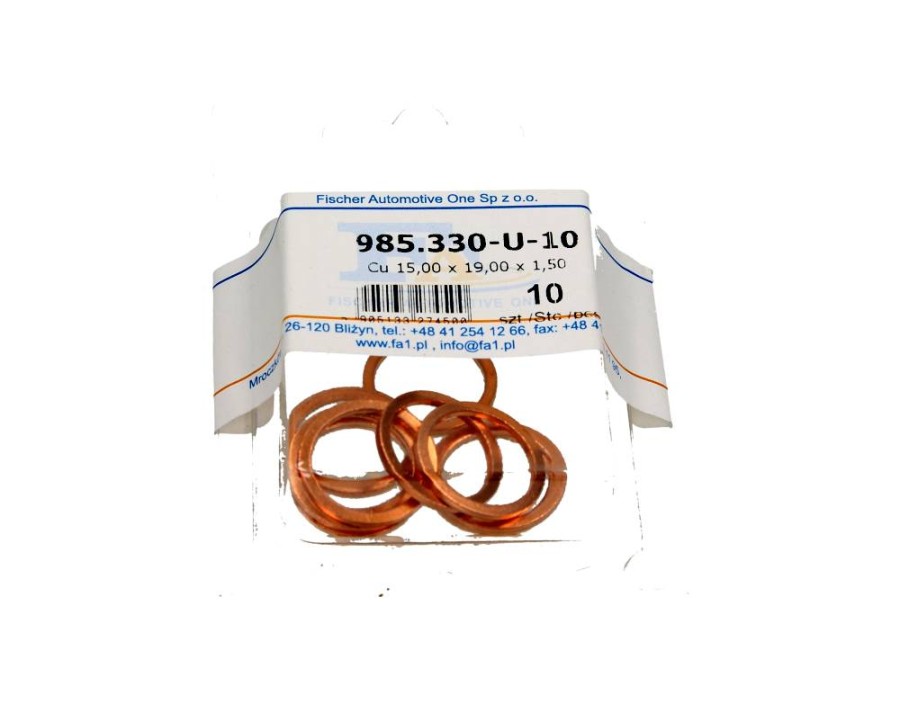 PODKADKI MIEDZIANE 15X19X1,50