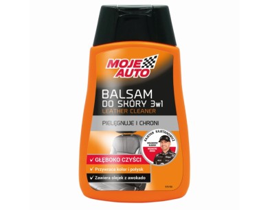RODEK DO CZYSZCZENIA I KONSERWACJI SKRY 250ML BALSAM 3 W 1 / MOJE AUTO