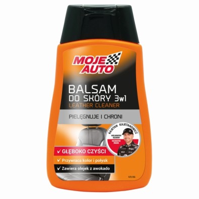 RODEK DO CZYSZCZENIA I KONSERWACJI SKRY 250ML BALSAM 3 W 1 / MOJE AUTO