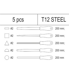 WKAD DO SZUFLADY ZESTAW PILNIKW 5CZ
