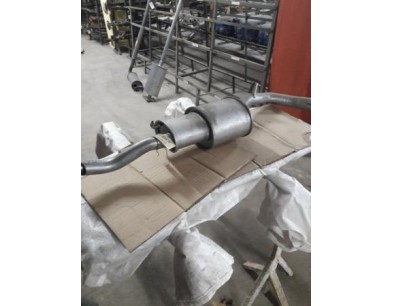 Marmitta Silenziatore scarico post Alfa Romeo ALFA 75 tutte tranne 2.5 e TD - oe 60528602 - Rear exhaust system ALFA 75