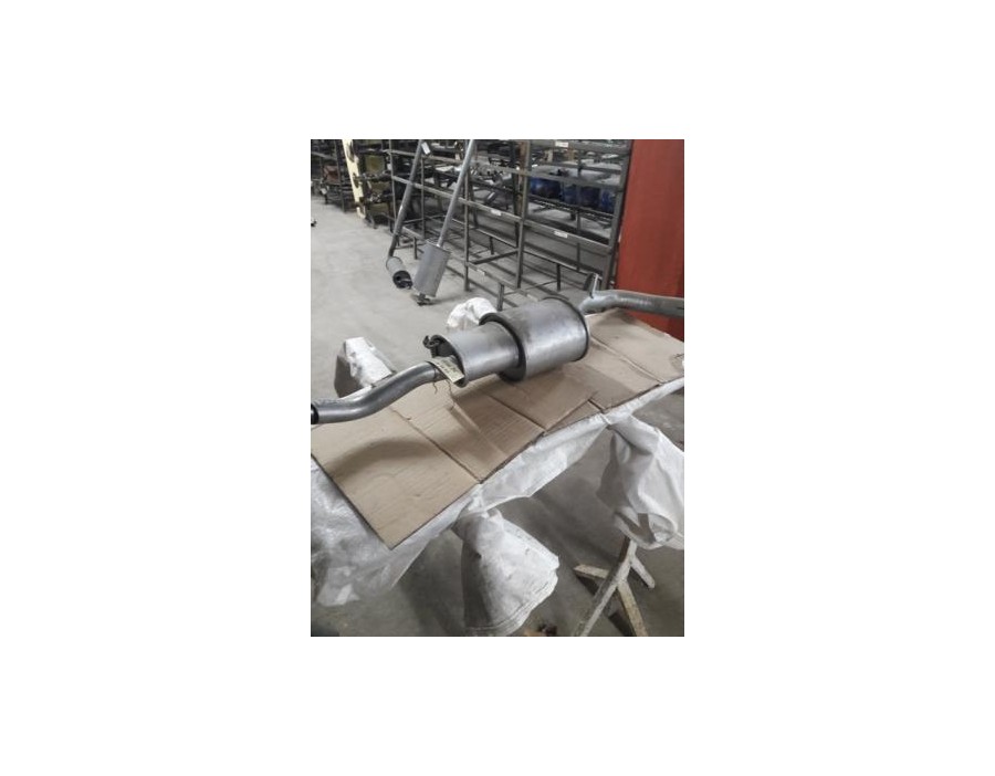 Marmitta Silenziatore scarico post Alfa Romeo ALFA 75 tutte tranne 2.5 e TD - oe 60528602 - Rear exhaust system ALFA 75