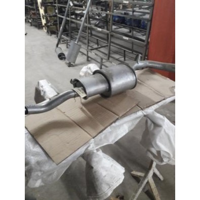 Marmitta Silenziatore scarico post Alfa Romeo ALFA 75 tutte tranne 2.5 e TD - oe 60528602 - Rear exhaust system ALFA 75