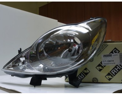 PRO0157S Faro Fanale sx H4 Peugeot 107 05-12 - Left Headlamp Peugeot 107 P107 05-12