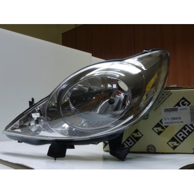 PRO0157S Faro Fanale sx H4 Peugeot 107 05-12 - Left Headlamp Peugeot 107 P107 05-12