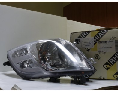 PRO0181S Faro Fanale Proiettore sx H4 Toyota Yaris 06-09 - Impianto Valeo - Left headlamp Yaris 06-09 - for Valeo imp.