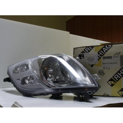 PRO0181S Faro Fanale Proiettore sx H4 Toyota Yaris 06-09 - Impianto Valeo - Left headlamp Yaris 06-09 - for Valeo imp.