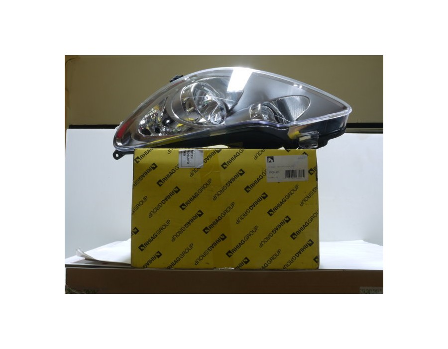 PRO0149S Faro Fanale Proiettore sx H7 H1 Corpo cromato Opel Corsa D 06-11 - Left Headlamp Corda D 06-11