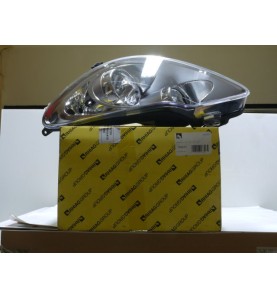 PRO0149S Faro Fanale Proiettore sx H7 H1 Corpo cromato Opel Corsa D 06-11 - Left Headlamp Corda D 06-11
