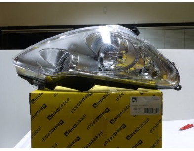 PRO0149D Faro Fanale Proiettore dx H7 H1 Corpo cromato Opel Corsa D 06-11 - Right Headlamp Corda D 06-11