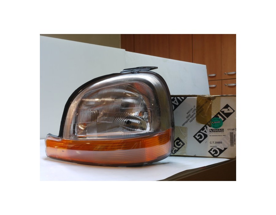 PRO0040S Faro Fanale Proiettore sx H4 Renault Kangoo 98-03 - Left Headlamp Kangoo Mk1
