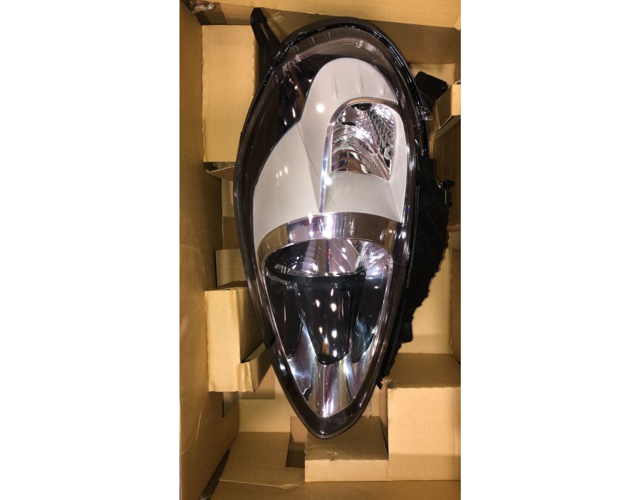 COPPI FARI DX E SX GRANDE PUNTO EVO - corpo grigio cromato