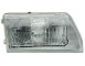 6611129RLDED Faro Fanale Proiettore dx H4 DEPO Fiat 500 Cinquecento 91-98 - Right headlight Fiat 500 91-98