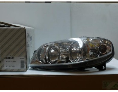 LPQ062 Faro Fanale Proiettore sx H7 H1 Fiat Punto 03 - 10 - Originale Marelli - Left Headlamp Fiat UNO MK3 - Genuine Marelli