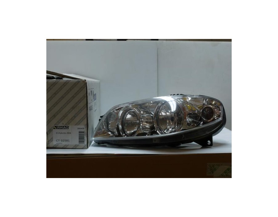 LPQ062 Faro Fanale Proiettore sx H7 H1 Fiat Punto 03 - 10 - Originale Marelli - Left Headlamp Fiat UNO MK3 - Genuine Marelli