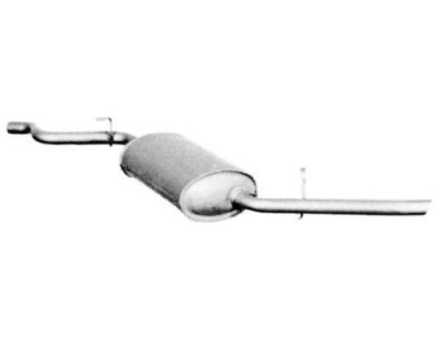 264707 Marmitta Silenziatore post Fiat Duna WeekEnd Penny Cityvan - Exhaust system DUNA Weekend Penny CityVan