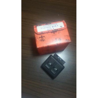 112835980 Interruttore alzavetro sx Alfa Romeo 33 - Originale Alfa Romeo - Front windows switch Alfa Romeo 33 - Genuine Alfa