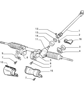 Scatola sterzo Meccanica FIAT Fiorino