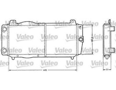 730527 Radiatore Raffreddamento Innocenti Mini 90 120 - Cooling Radiator Innocenti Mini 90 120