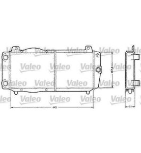 730527 Radiatore Raffreddamento Innocenti Mini 90 120 - Cooling Radiator Innocenti Mini 90 120