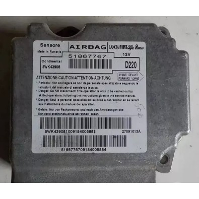 Centralina airbag Fiat 500 - Originale Fiat
