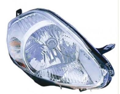 088902 Faro Fanale Proiettore dx H4 Cromato 7 pins Valeo Fiat Grande Punto 05 - Right headlight H4 Crome 7 pins Grande Punto 05