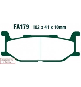 KLOCKI HAM. MOTO. YAMAHA XP 500 N/P/R T-MAX (01-03)