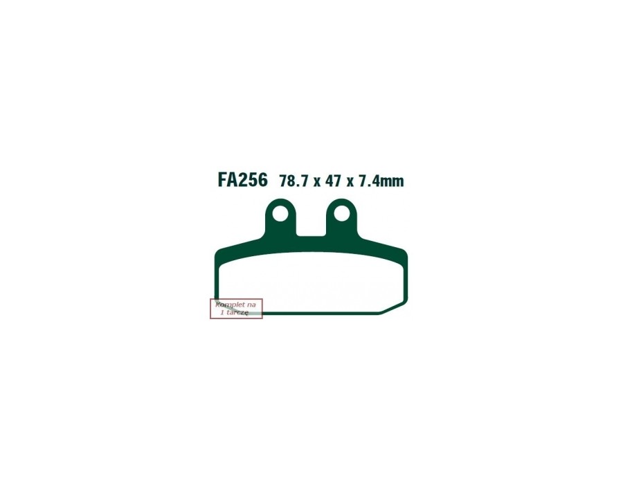 KIT ACCESSORI, PINZA FRENO_EBCSFA256