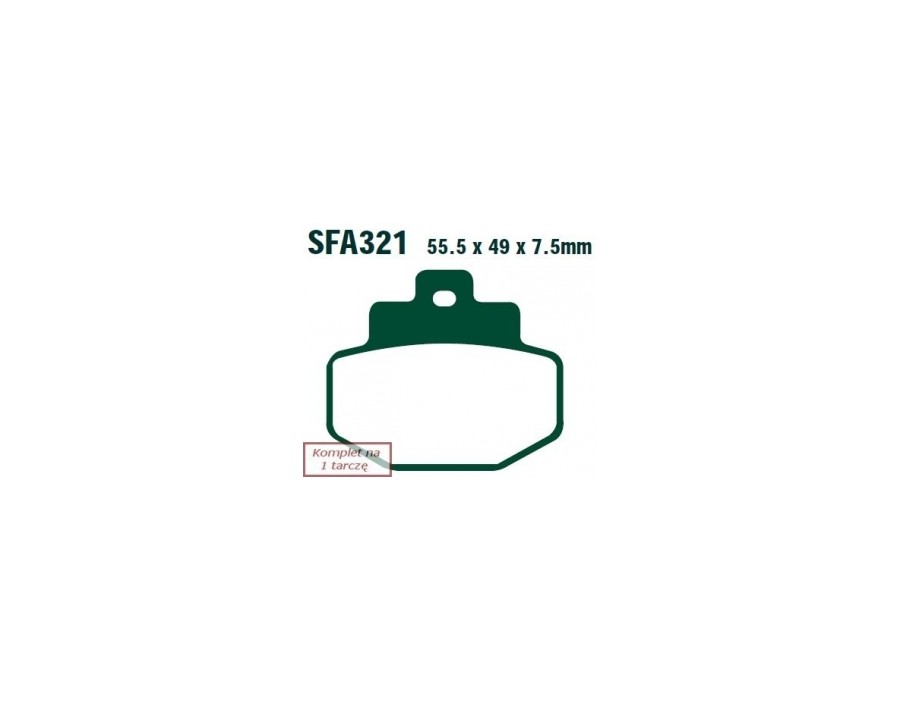 KIT RIPARAZIONE, PINZA FRENO_EBCSFA321