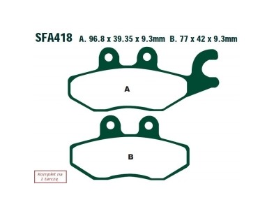 KLOCKI HAM. MOTO.  PIAGGIO X7 250 IE (08-09)/  BEVERLY 125 (4T) (11-14)