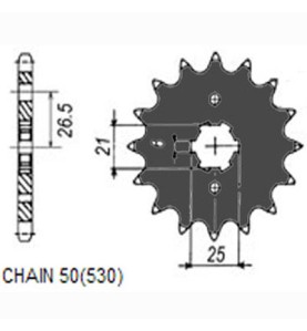 ZBATKA NAPDOWA PRZD MOTO. SUNSTAR