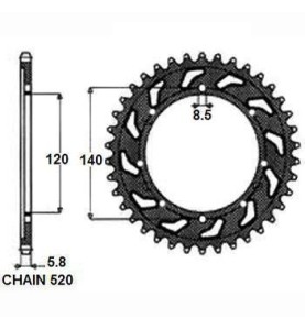 ZBATKA NAPDZANA TY MOTO. SUNSTAR